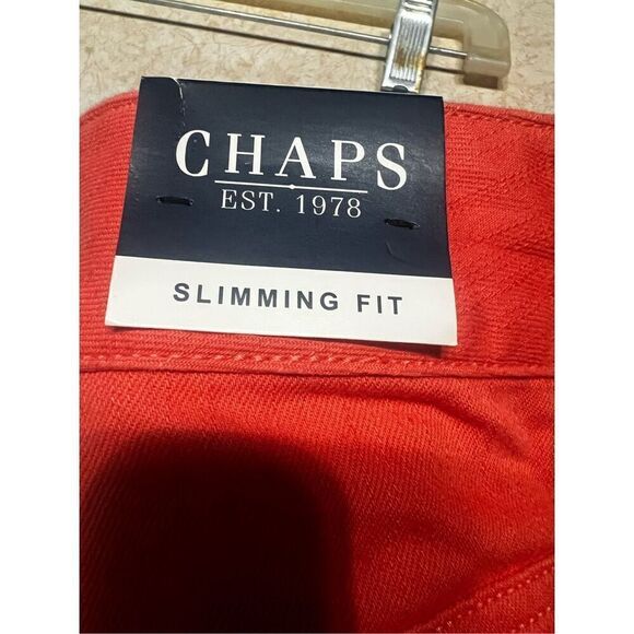 Chaps Slimming Fit Coral Capri Pants Sz 16 NWT - Picture 4 of 7